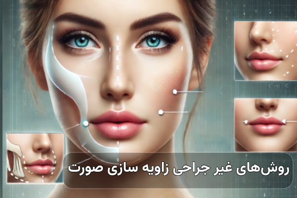 زاویه سازی صورت