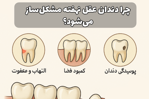 جراحي دندان عقل نهفته