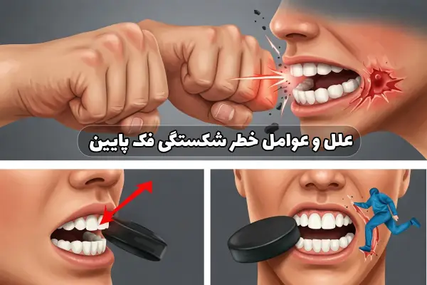 جراحی شکستگی فک پایین