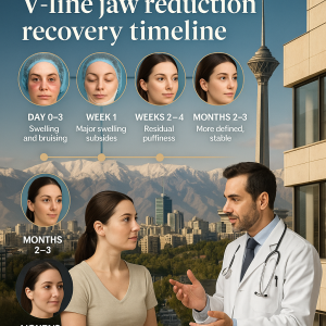 V-line jaw reduction recovery timeline