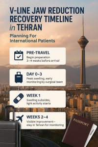 V-line jaw reduction recovery timeline