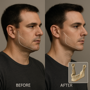 V-line surgery for men