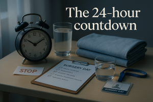 preparing for V-line surgery: pre-op checklist