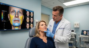 double chin fat vs sagging skin