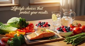 long-term results and maintenance of V-line surgery