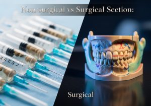 V-line surgery for aging faces