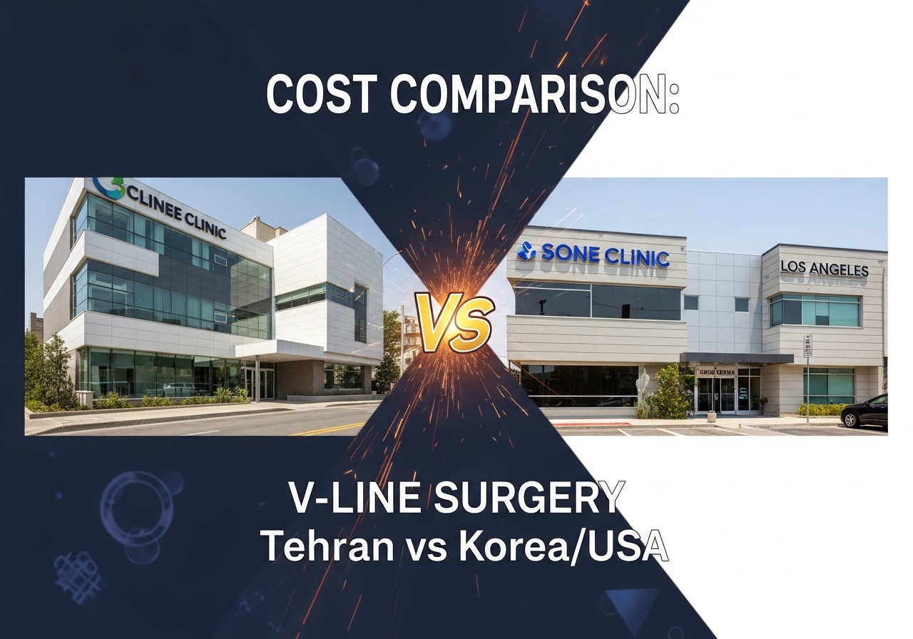Cost Comparison: V-Line Surgery Tehran vs Korea/USA