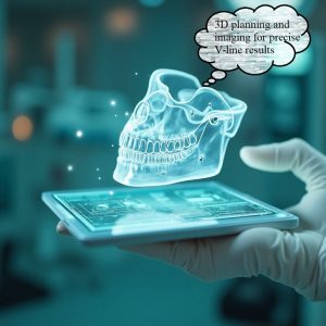 3D planning and imaging for precise V-line results