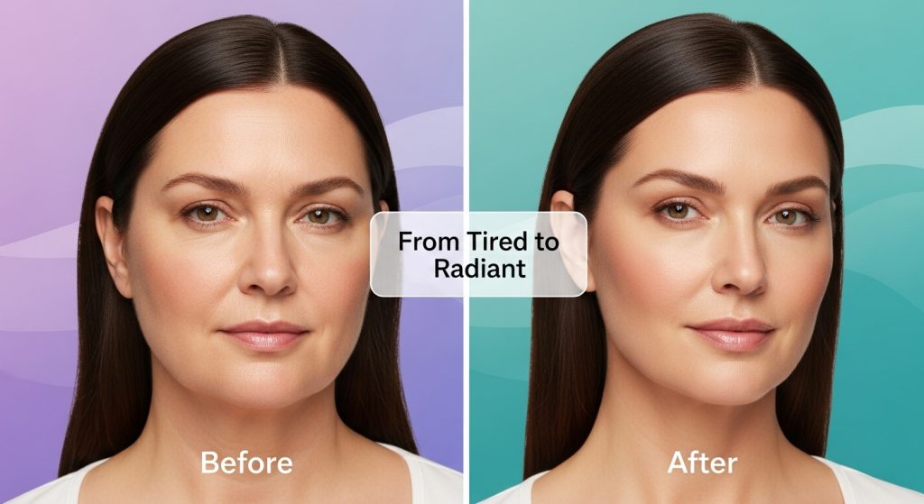 Botox for facial beauty enhancement