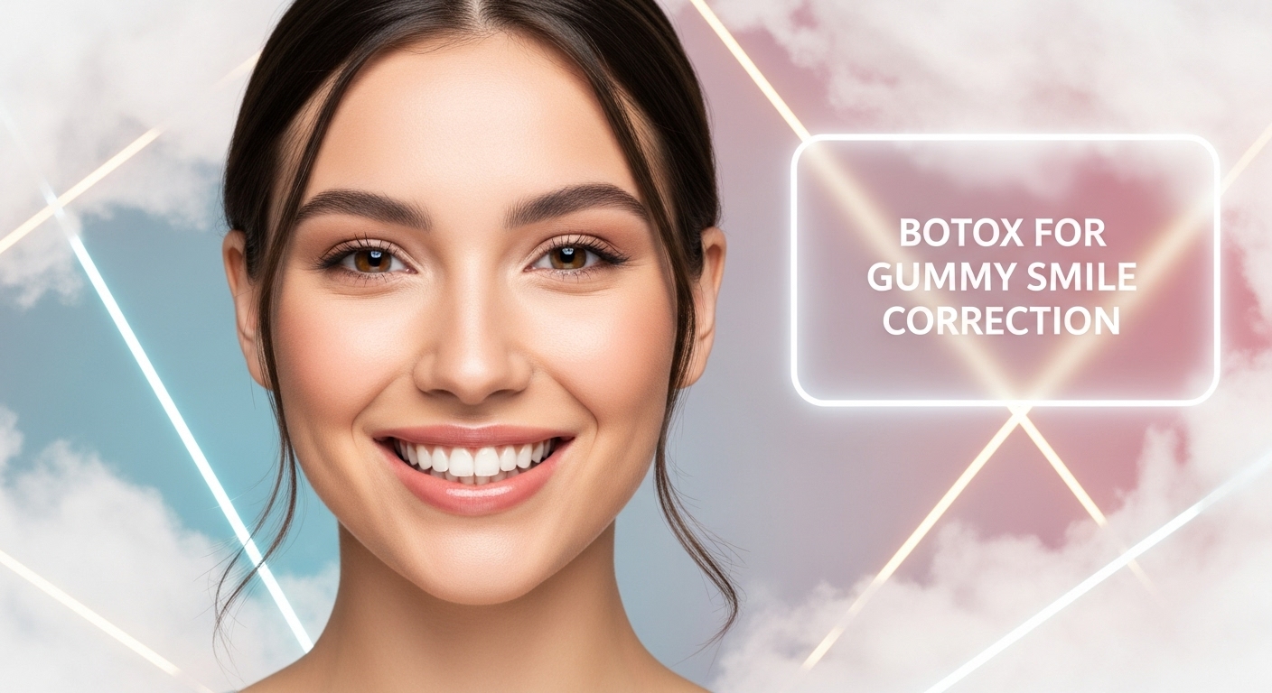 Botox for gummy smile correction