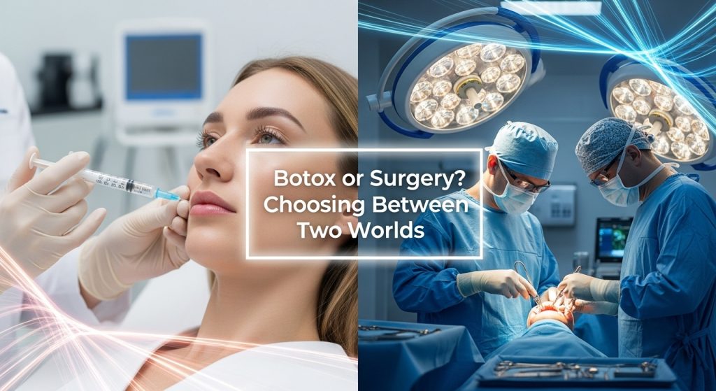Botox for gummy smile correction