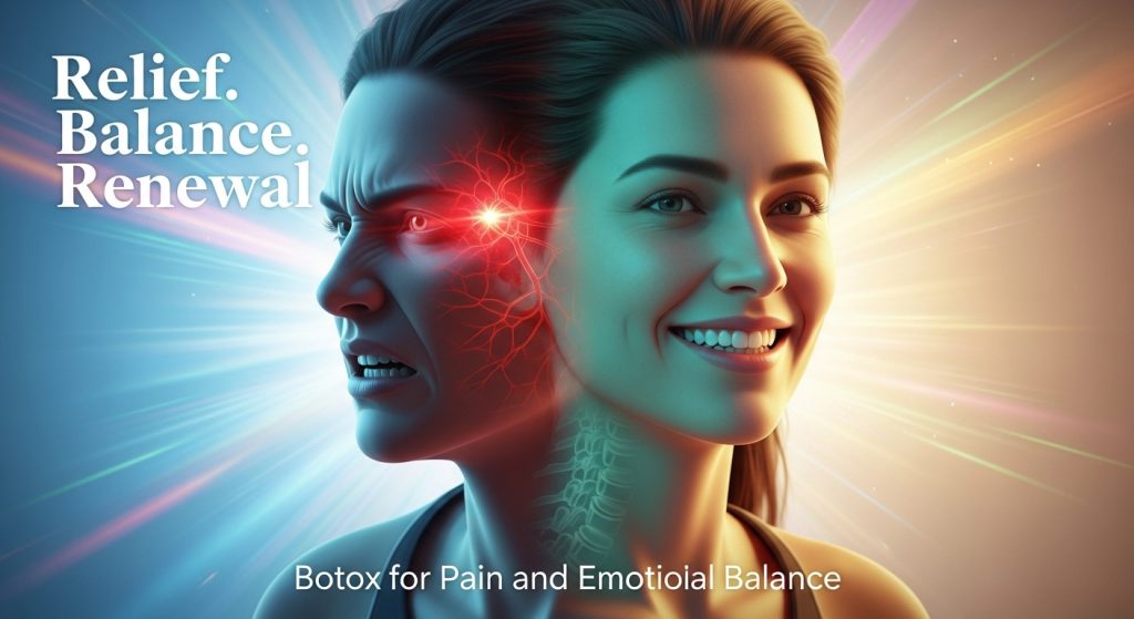 Botox for pain and emotional balance