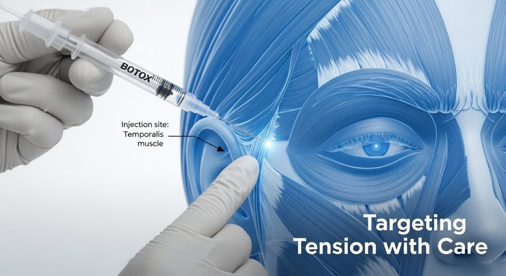 Botox for pain and emotional balance