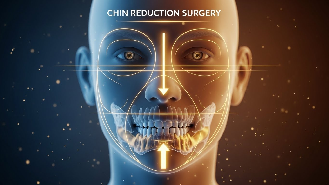 vertical chin reduction surgery