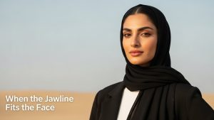 custom jawline implants Dubai