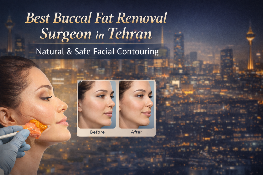 Best Buccal Fat Removal Surgeon in Tehran