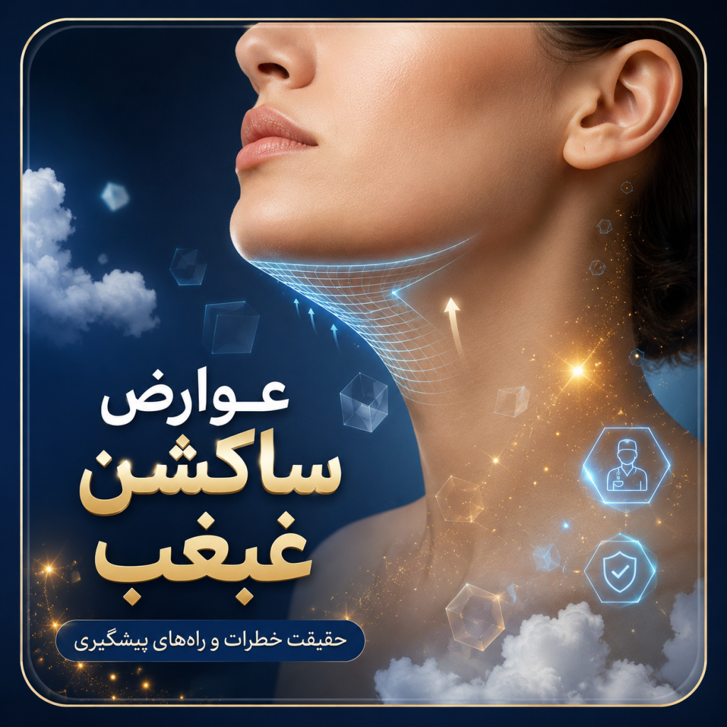 عوارض ساکشن غبغب