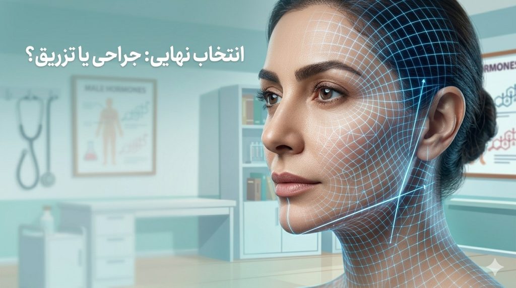 تفاوت لیپوساکشن غبغب با مزوتراپی چربی‌سوز