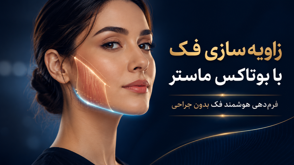 زاویه‌سازی فک با بوتاکس ماستر
