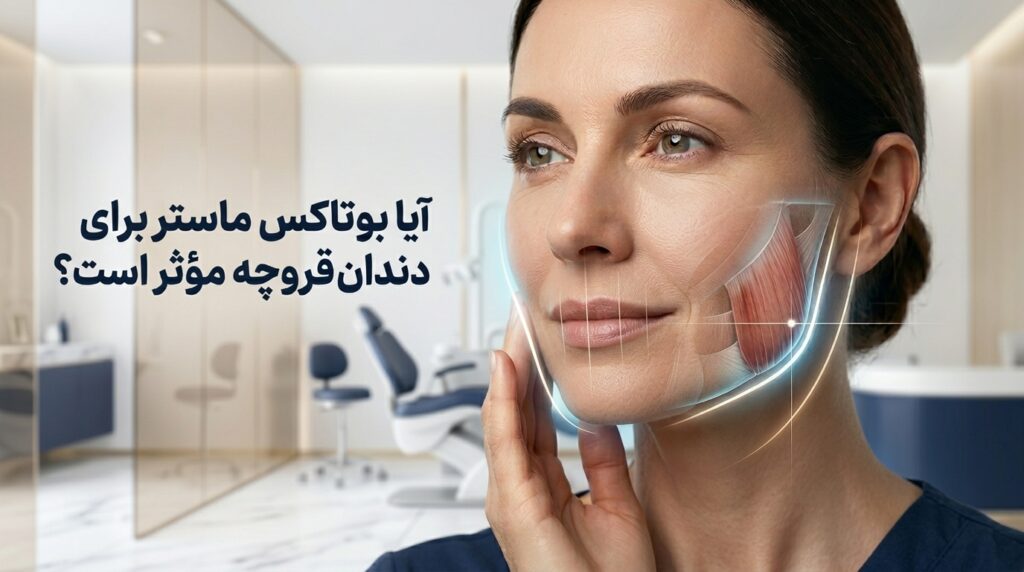 آیا بوتاکس ماستر دندان قروچه را درمان می‌کند