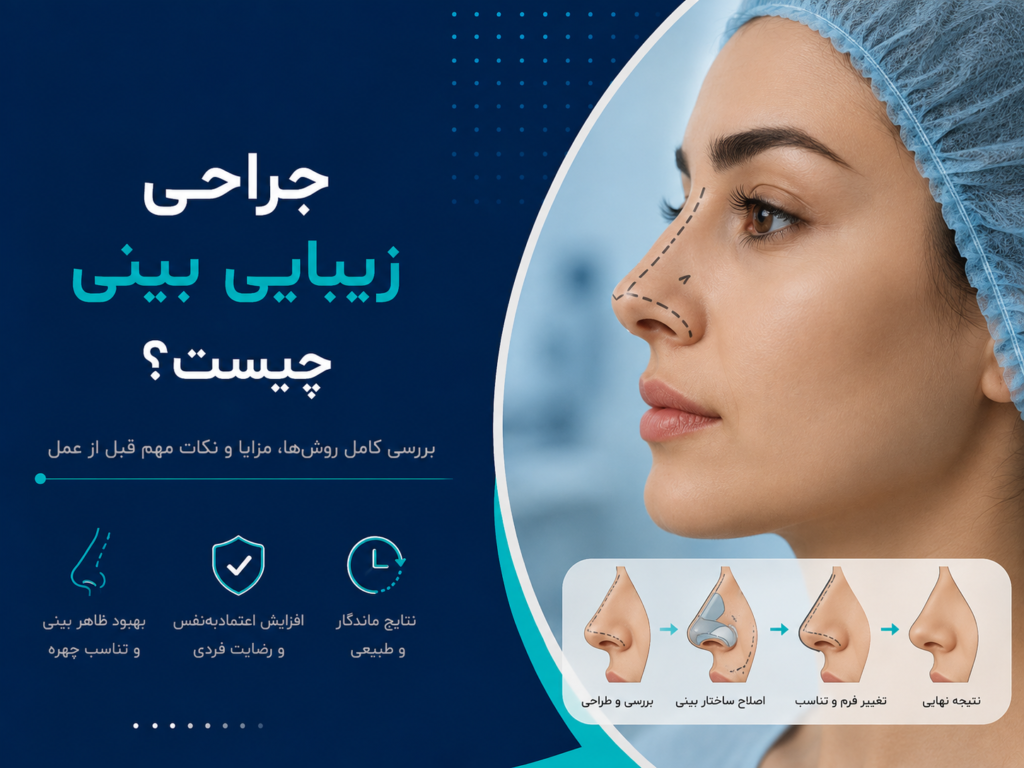 جراحی زیبایی بینی چیست؟